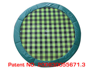 Checker & Colors Trampoline